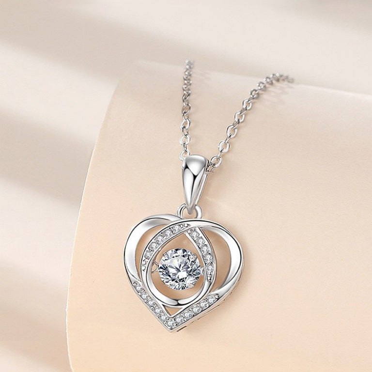 Beating Heart-Shaped Necklace