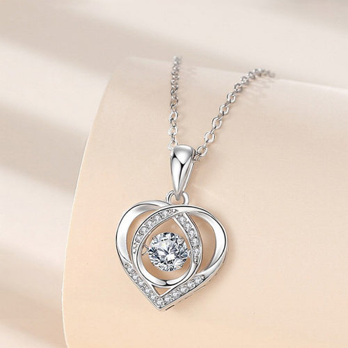 Beating Heart-Shaped Necklace