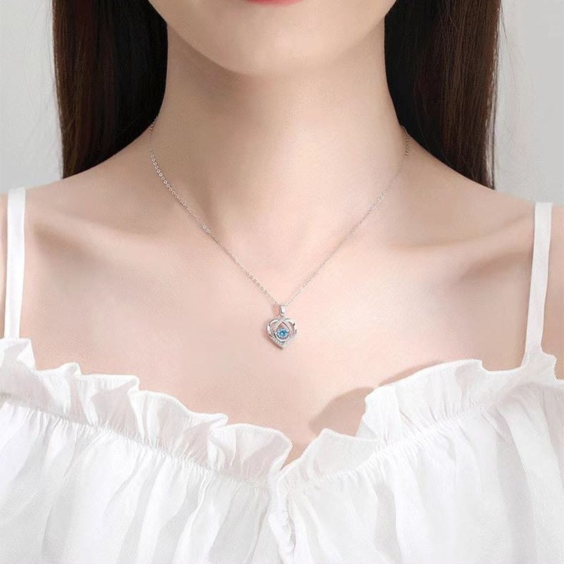 Beating Heart-Shaped Necklace