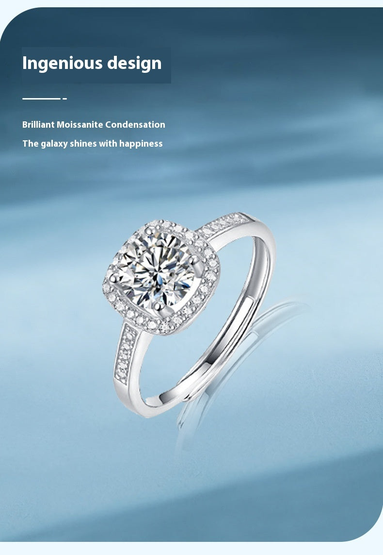 Korean Style Moissanite Set