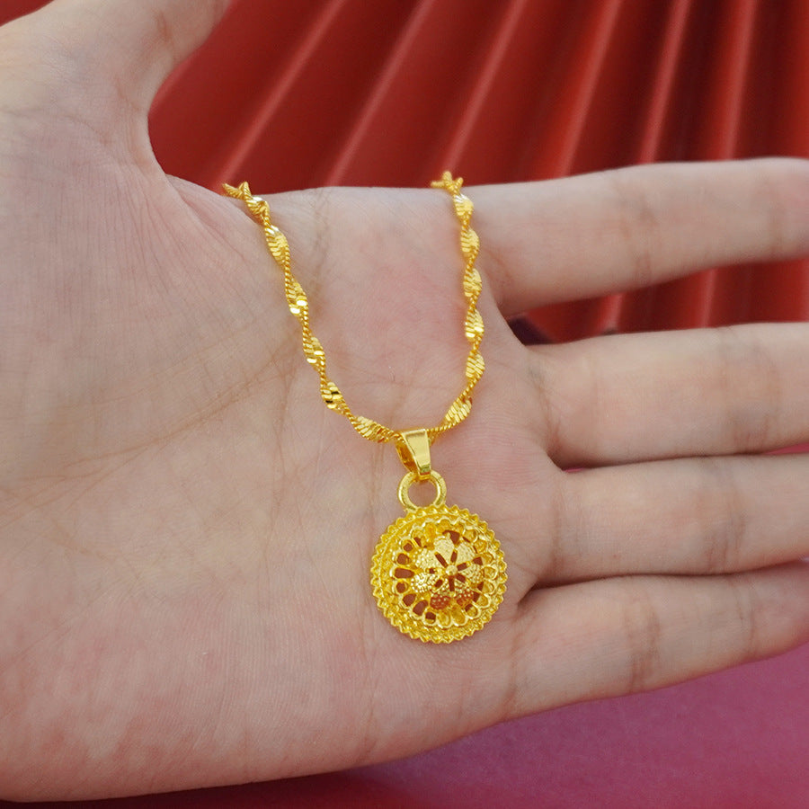 Landscape Flower Jewelry Set